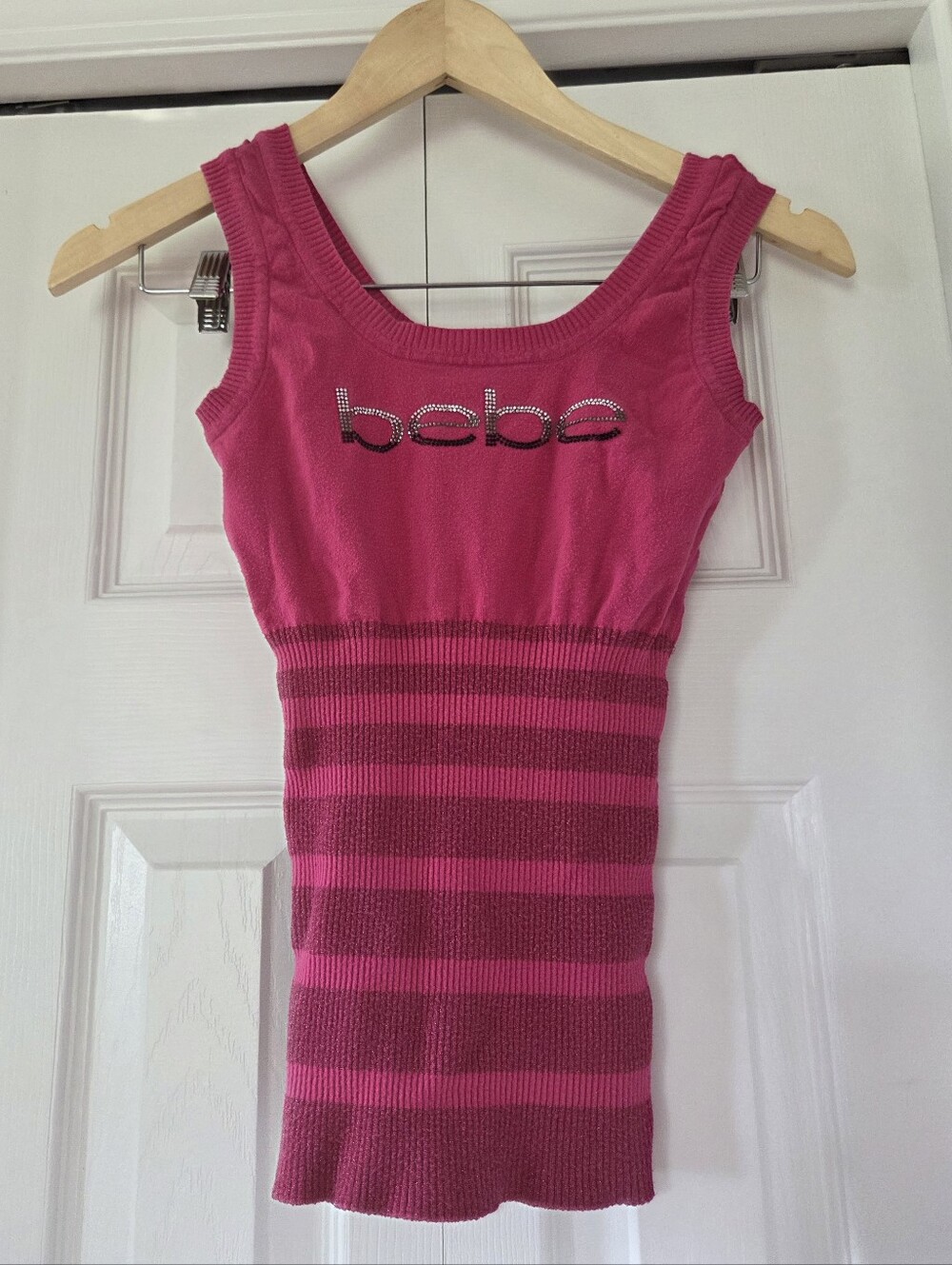 Bebe 2000s made in USA fitted tank